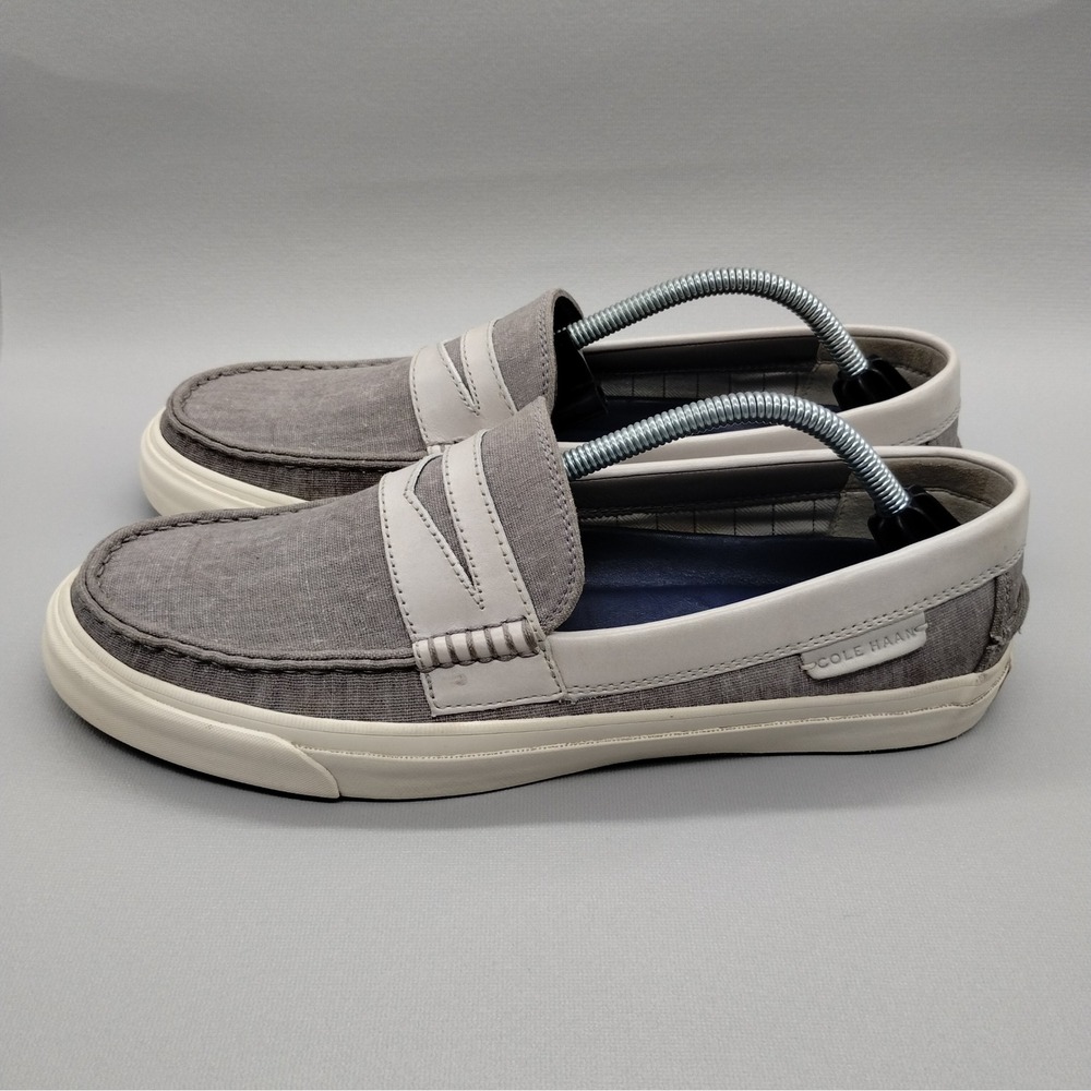Cole Haan Pinch Weekender Penny Loafers Mens‎ Size 11 M Grey Casual Shoes